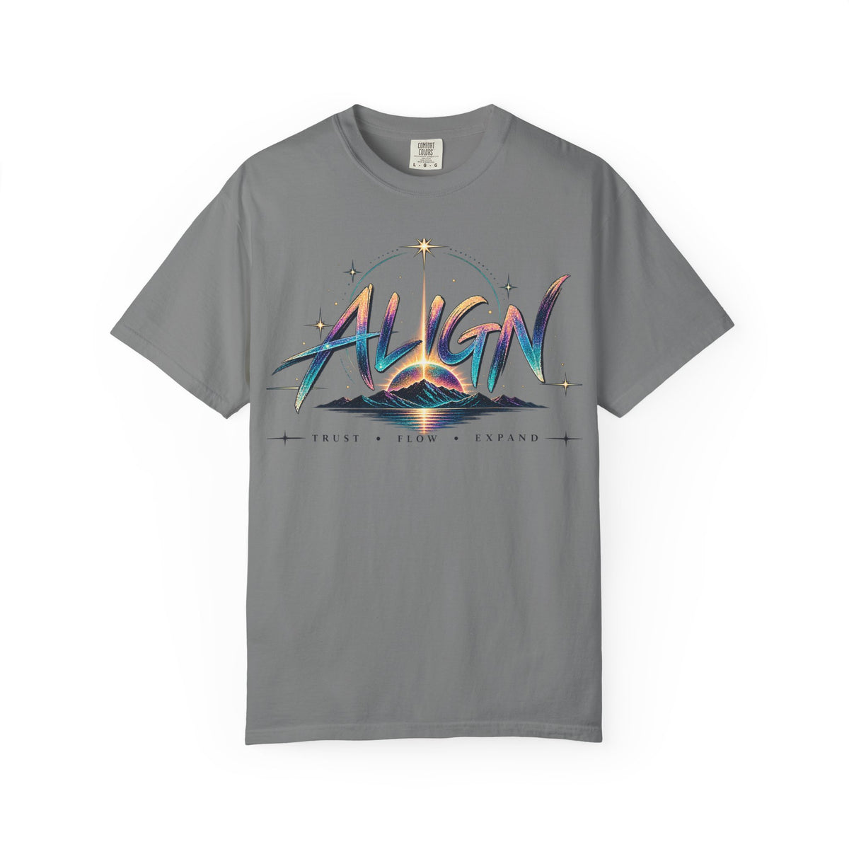 Cosmic Alignment Graphic T-Shirt | Spiritual Galaxy Tee
