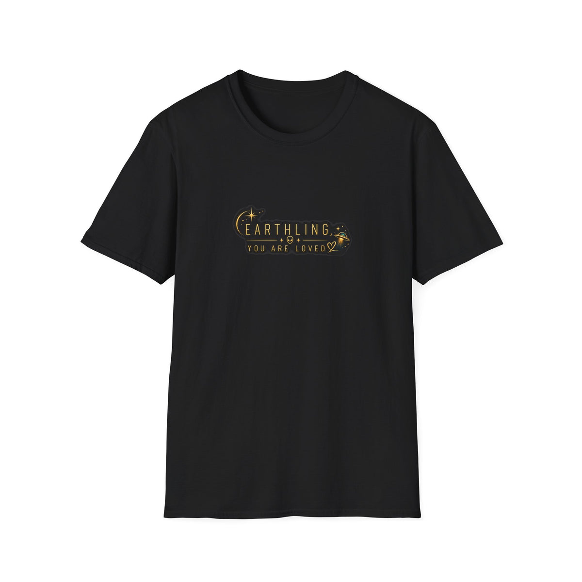 Alien Graphic T-Shirt | Earthling You Are Loved Space Tee