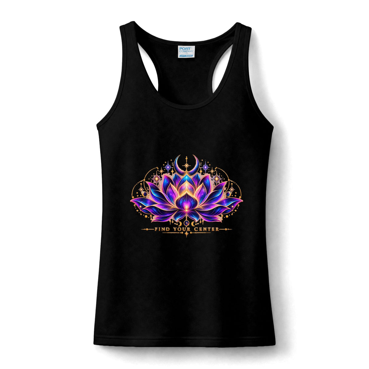 Women’s Celestial Lotus Workout Tank Top | Yoga Activewear