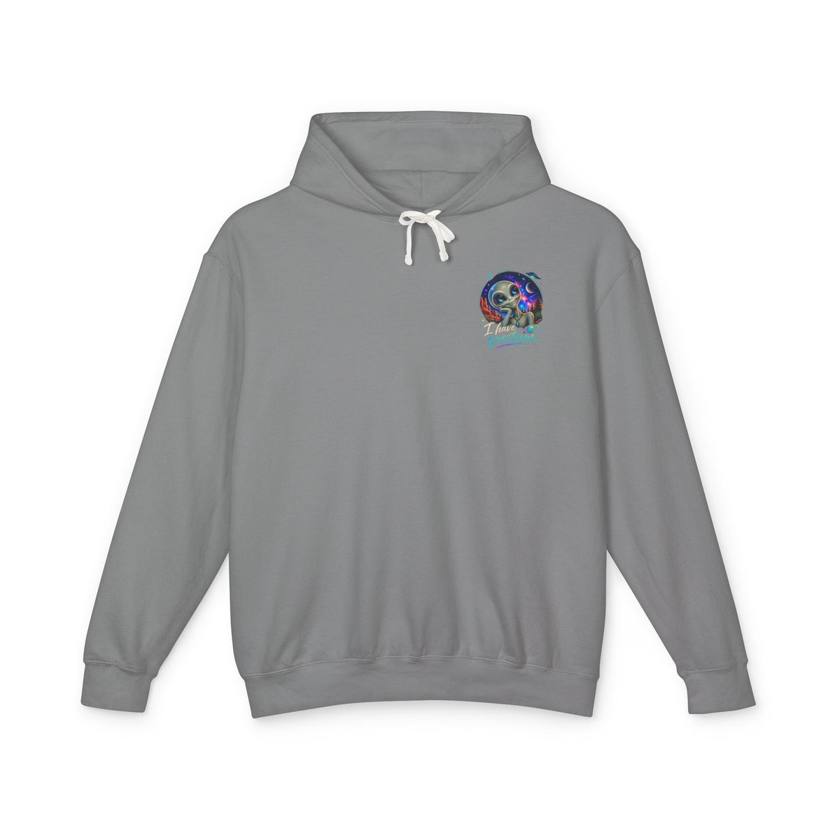 I Have Questions About This Planet Alien Hoodie | Funny UFO Hoodie