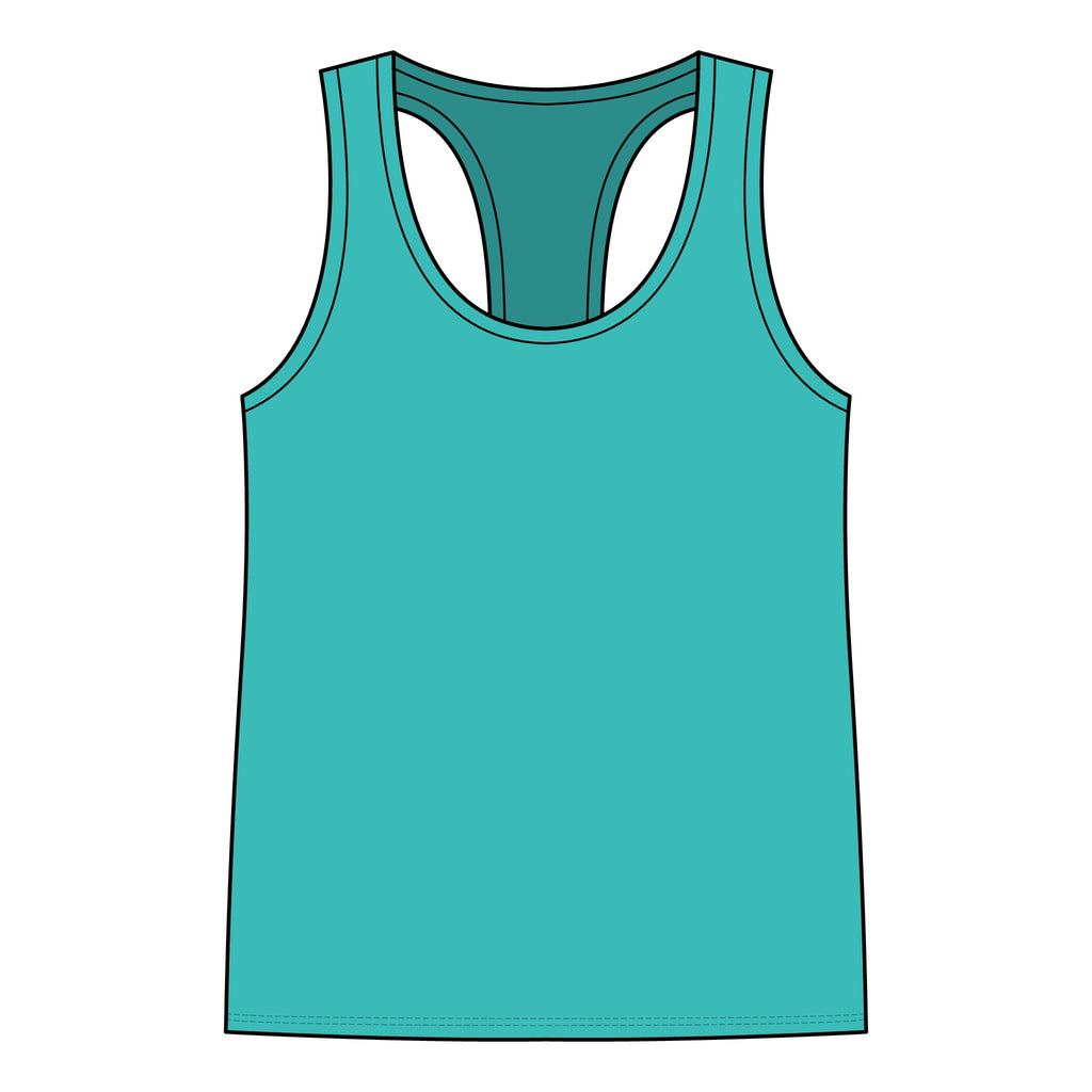 I Have Questions About This Planet – Cosmo Alien Racerback Tank Top.