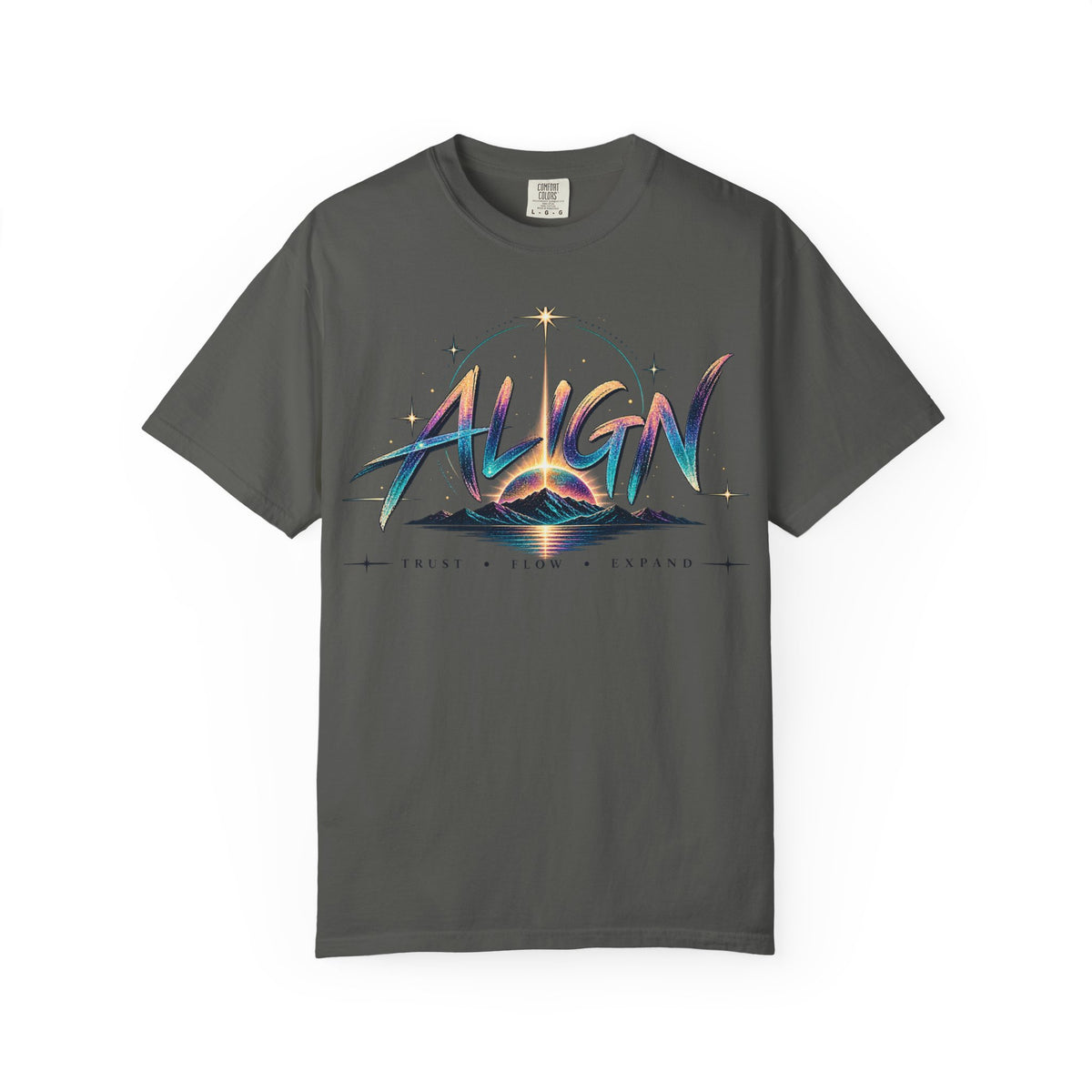 Cosmic Alignment Graphic T-Shirt | Spiritual Galaxy Tee