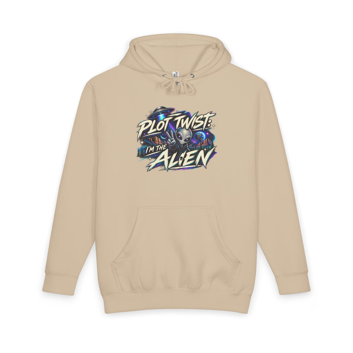 Funny Alien Hoodie | Plot Twist I’m the Alien
