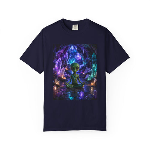 Cosmo Crystal Cave Meditation Tee