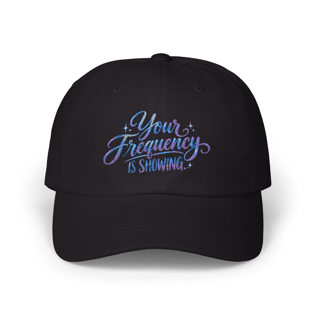 Your Frequency Is Showing Cosmic Embroidered Hat