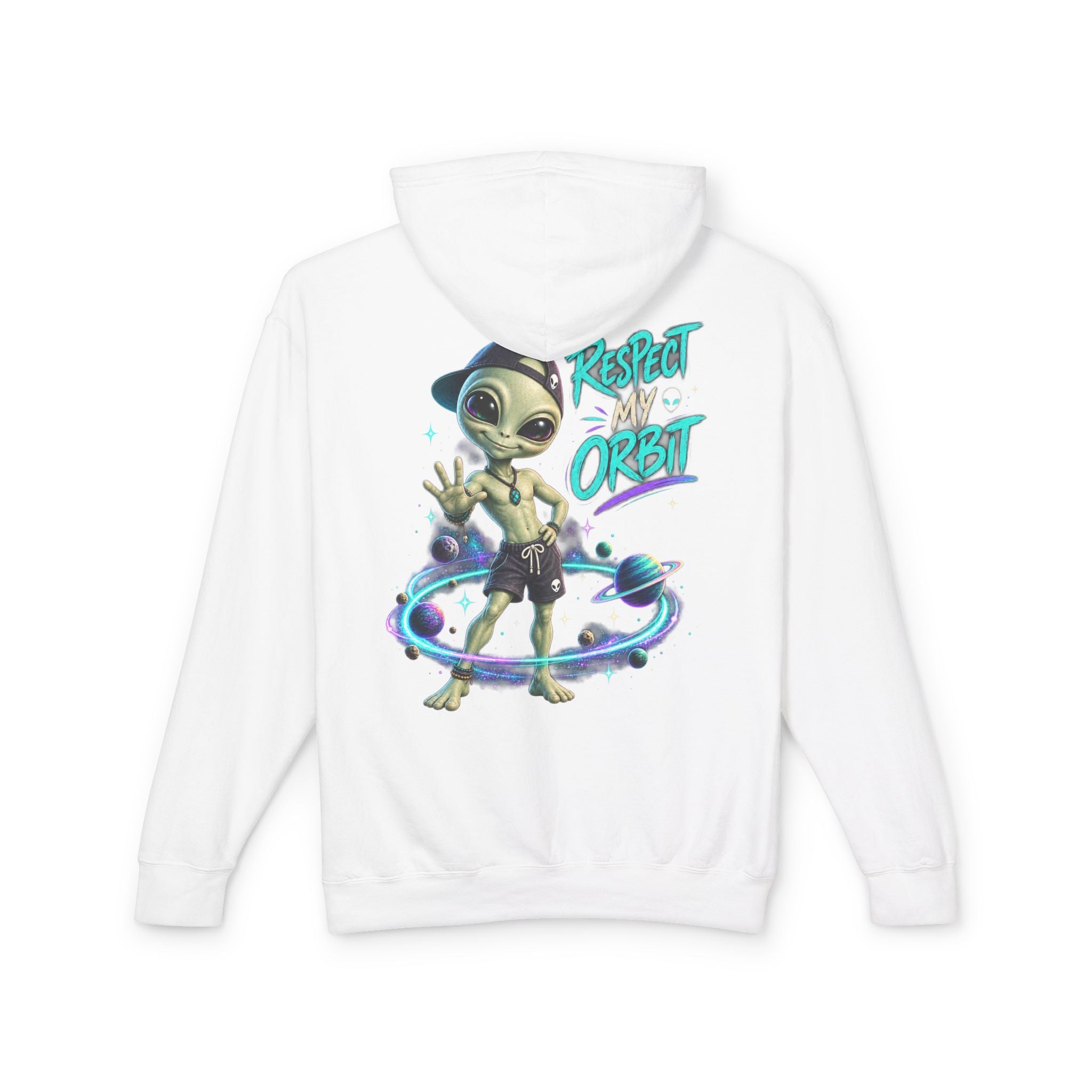 Respect My Orbit – Cosmo Alien Lightweight Hoodie 👽🪐