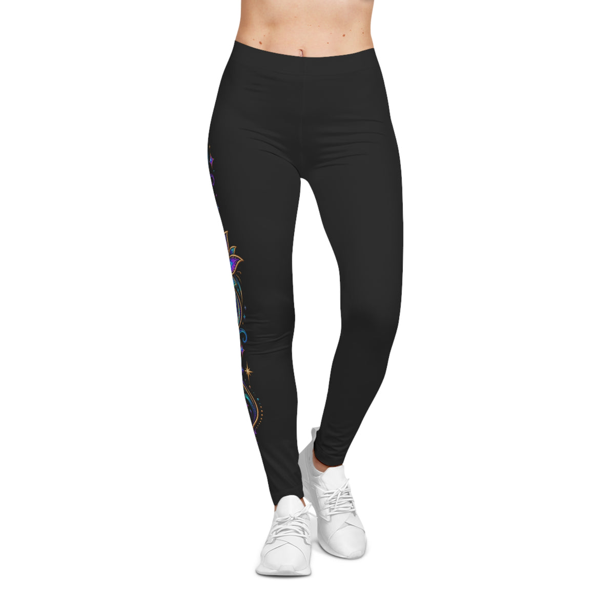 Women’s Celestial Lotus Leggings | Yoga & Workout Leggings