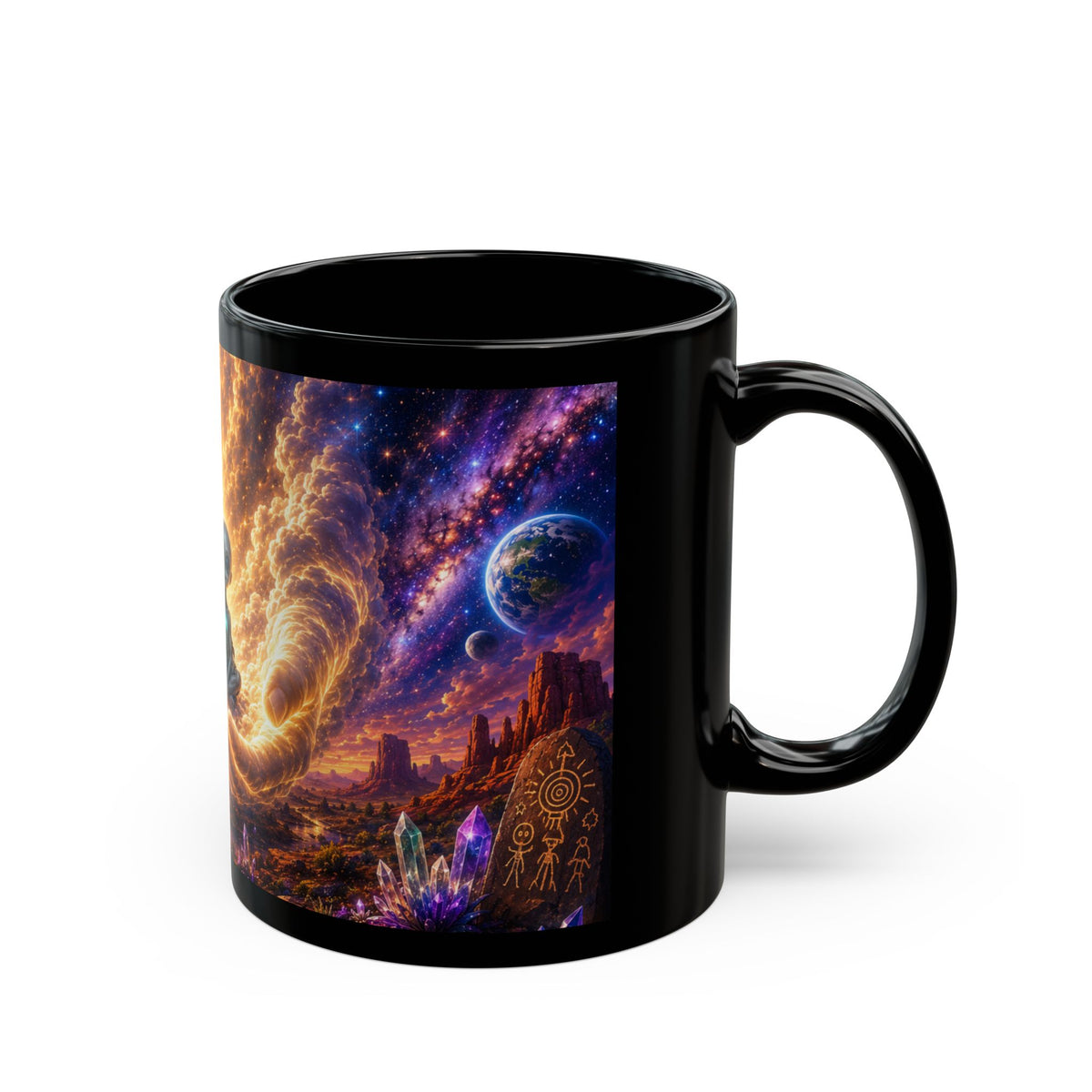 Alien Coffee Mug | Cosmic Galaxy Cosmo & Echo Mug