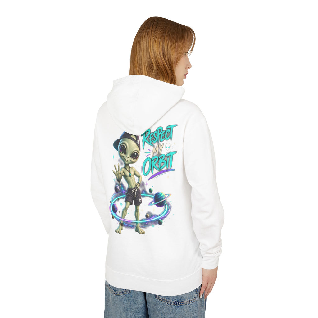 Respect My Orbit – Cosmo Alien Lightweight Hoodie 👽🪐
