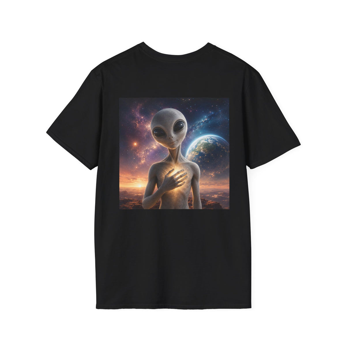 Alien Graphic T-Shirt | Earthling You Are Loved Space Tee