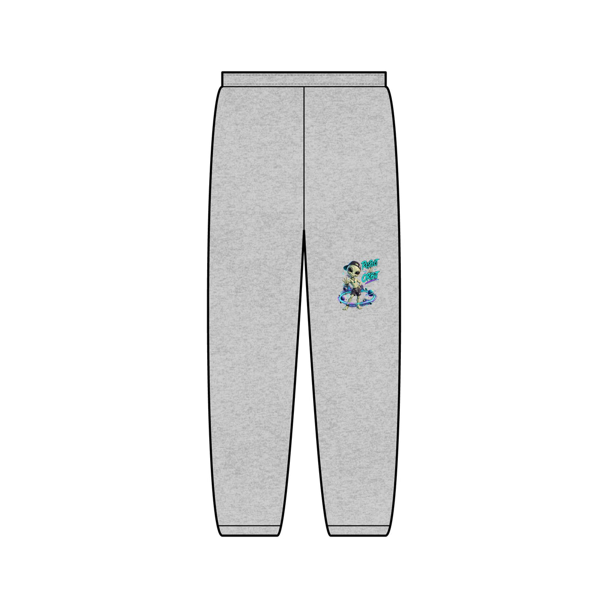 Raised on Orbit Alien Sweatpants | Unisex Cosmic Joggers