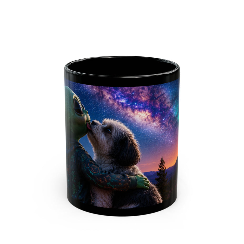 Alien Coffee Mug | Cosmic Best Friend Space Mug