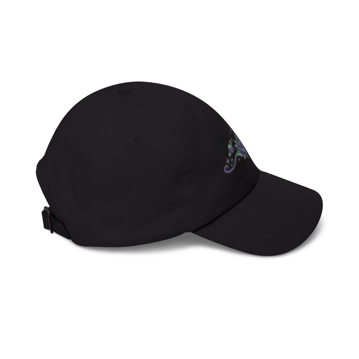 Embroidered Lotus Hat | Cosmic Spiritual Baseball Cap