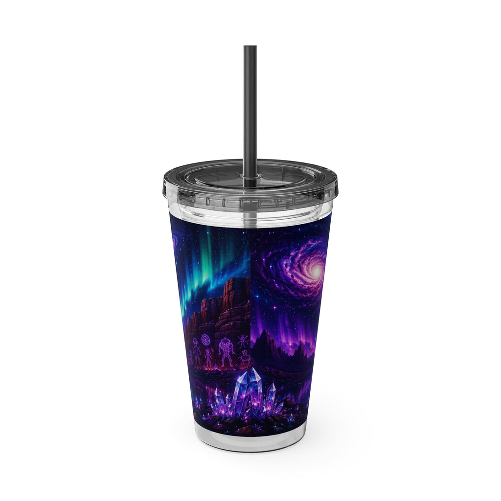 Alien Tumbler | Tune In Find Your Frequency Cosmic Travel Cup