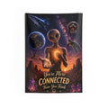 Alien Wall Tapestry | Cosmic Space & Spiritual Wall Art