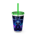 Alien Tumbler | Tune In Find Your Frequency Cosmic Travel Cup