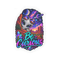 Funny Alien Sticker | Be Curious UFO Sticker