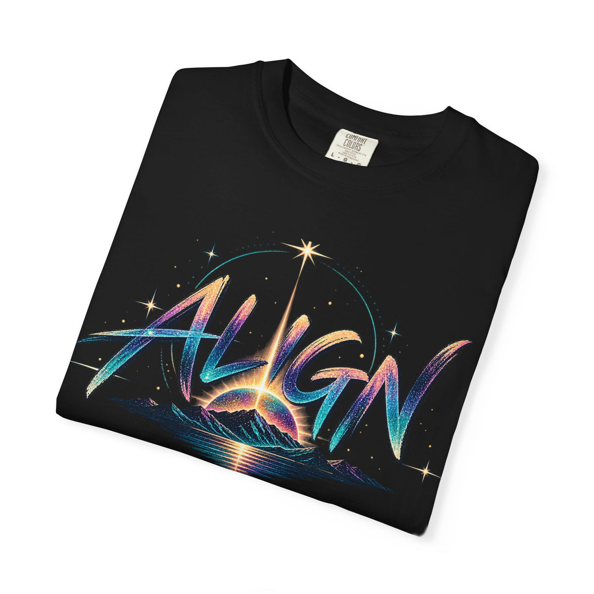 Cosmic Alignment Graphic T-Shirt | Spiritual Galaxy Tee