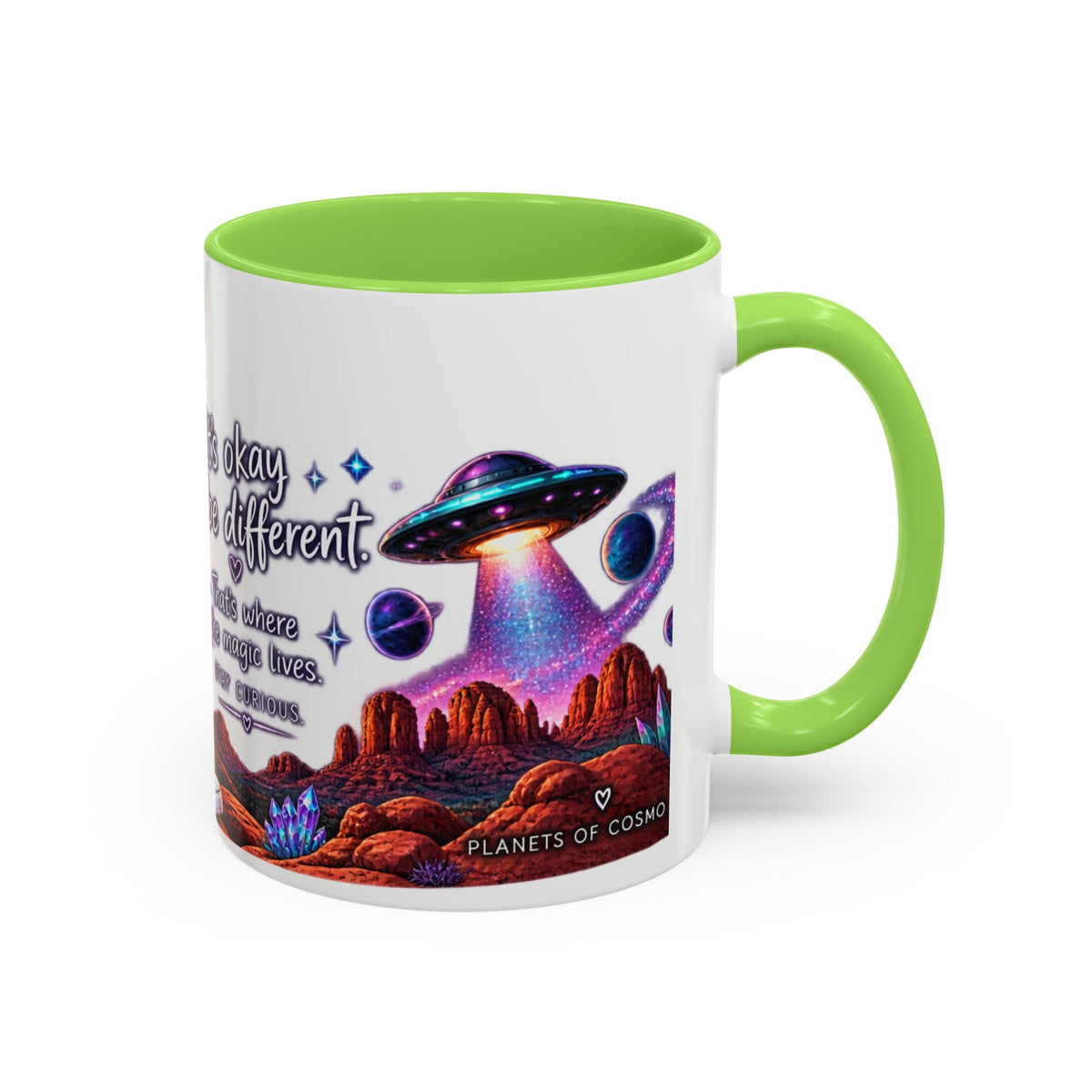 Cute Alien Coffee Mug | It’s Okay to Be Different