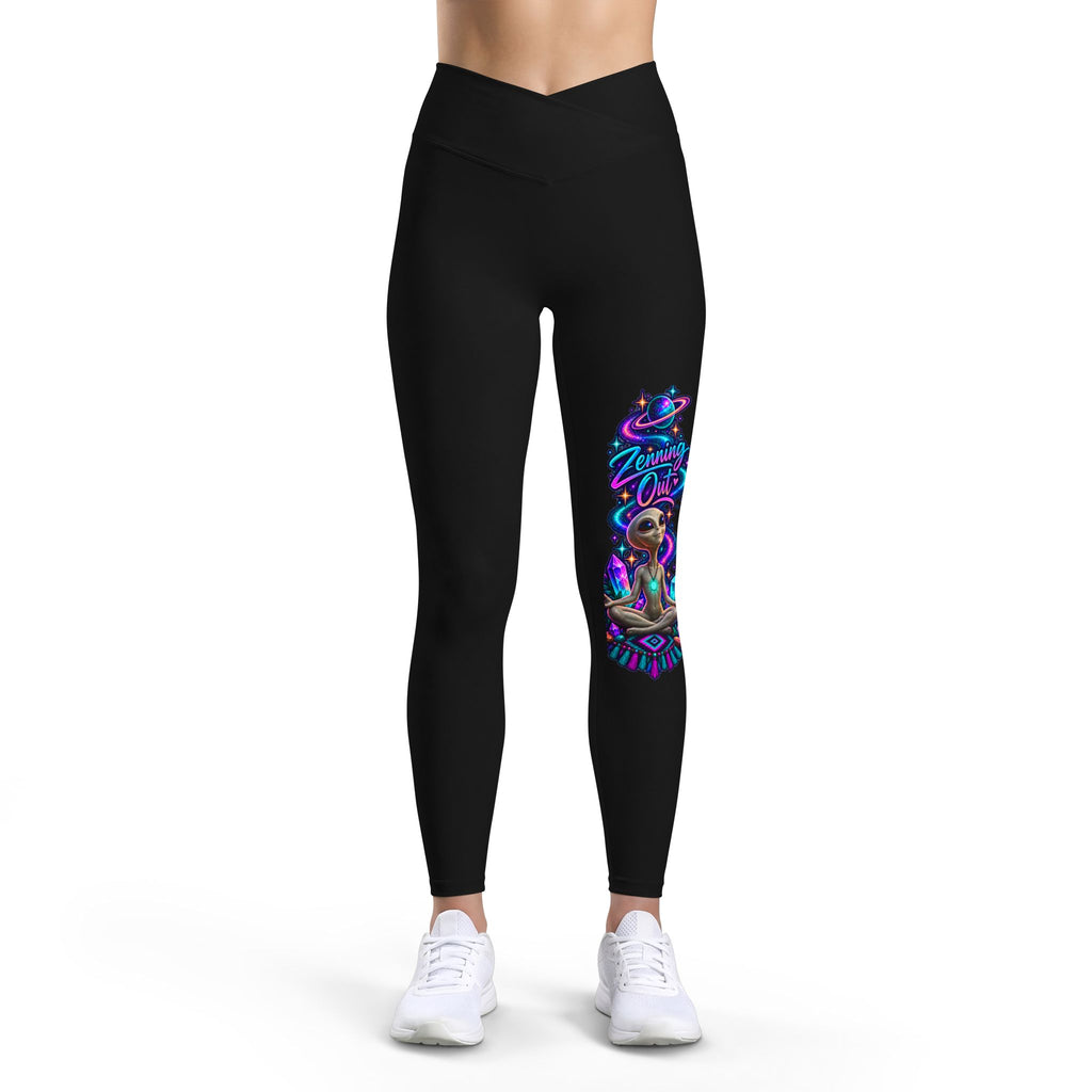 Women’s Zen Mode Alien Workout Leggings