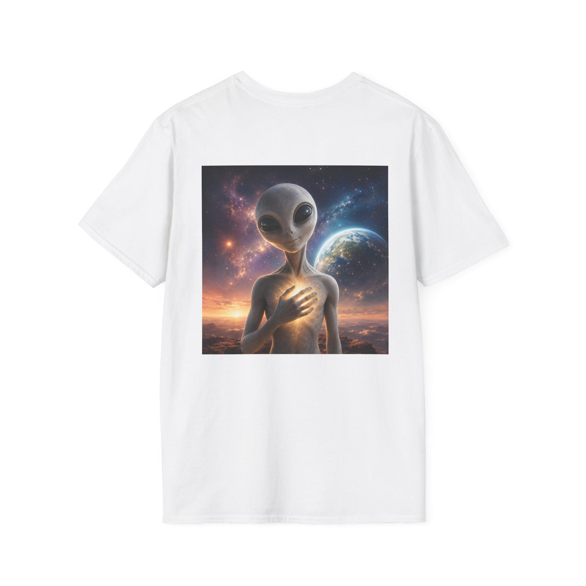 Alien Graphic T-Shirt | Earthling You Are Loved Space Tee
