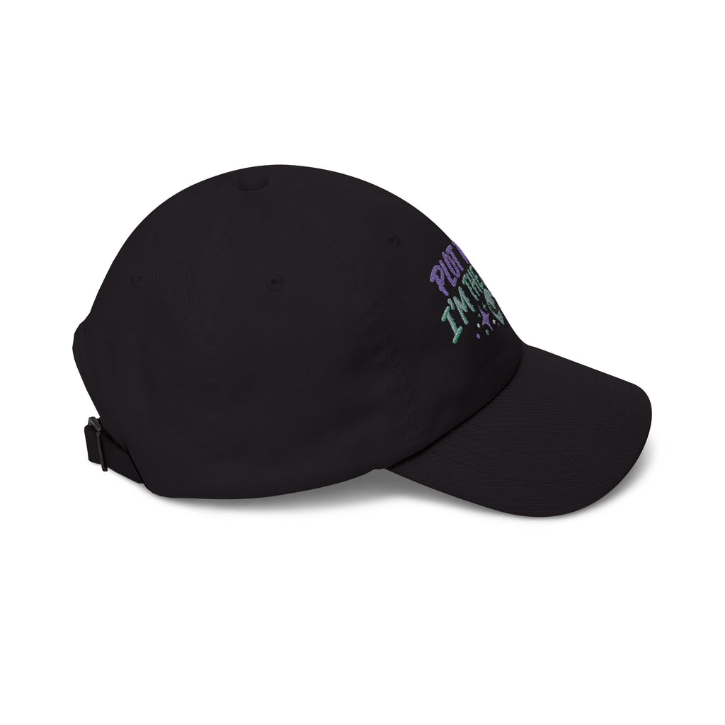 Funny Alien Embroidered Baseball Cap | Plot Twist I’m the Alien