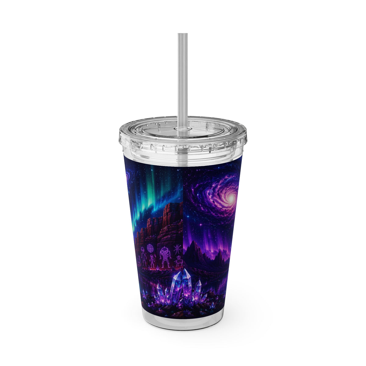 Alien Tumbler | Tune In Find Your Frequency Cosmic Travel Cup