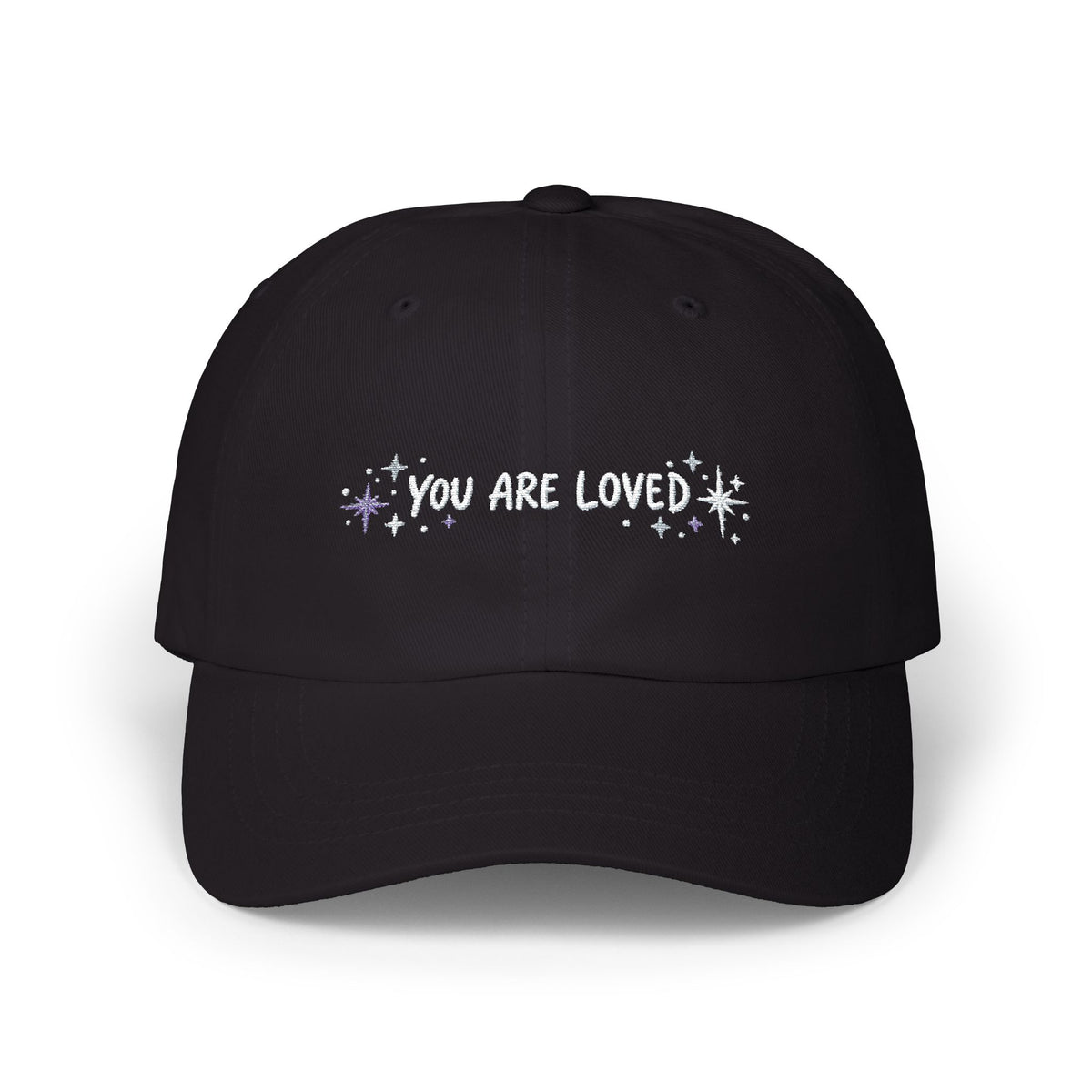 You Are Loved Embroidered Hat | Celestial Baseball Cap