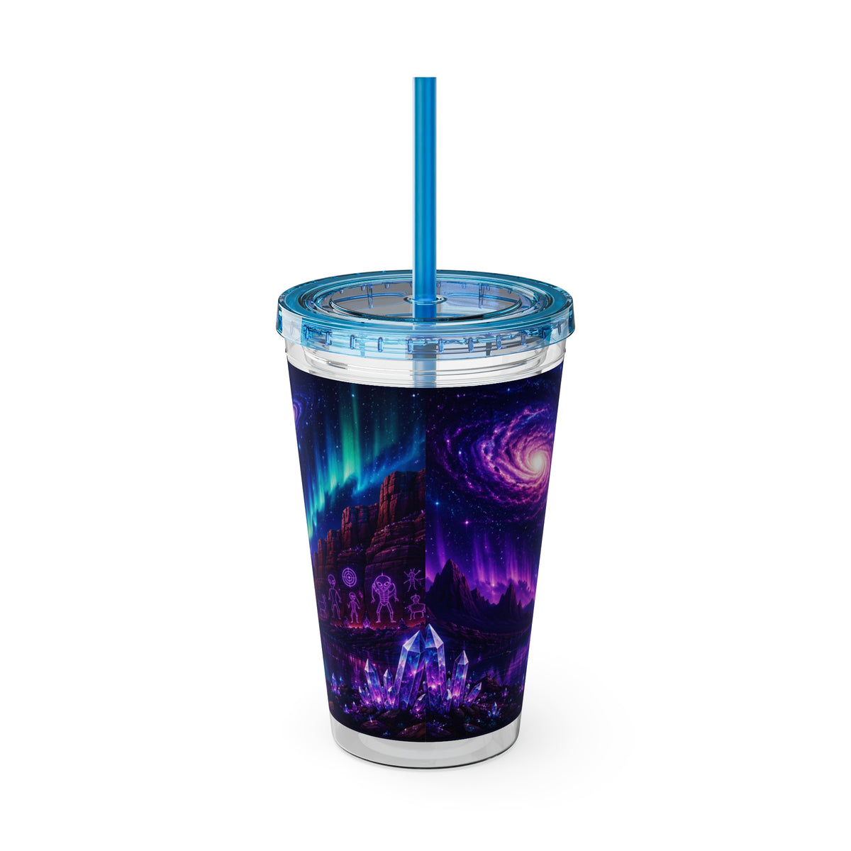 Alien Tumbler | Tune In Find Your Frequency Cosmic Travel Cup