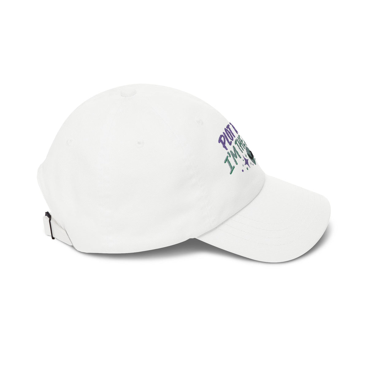 Funny Alien Embroidered Baseball Cap | Plot Twist I’m the Alien
