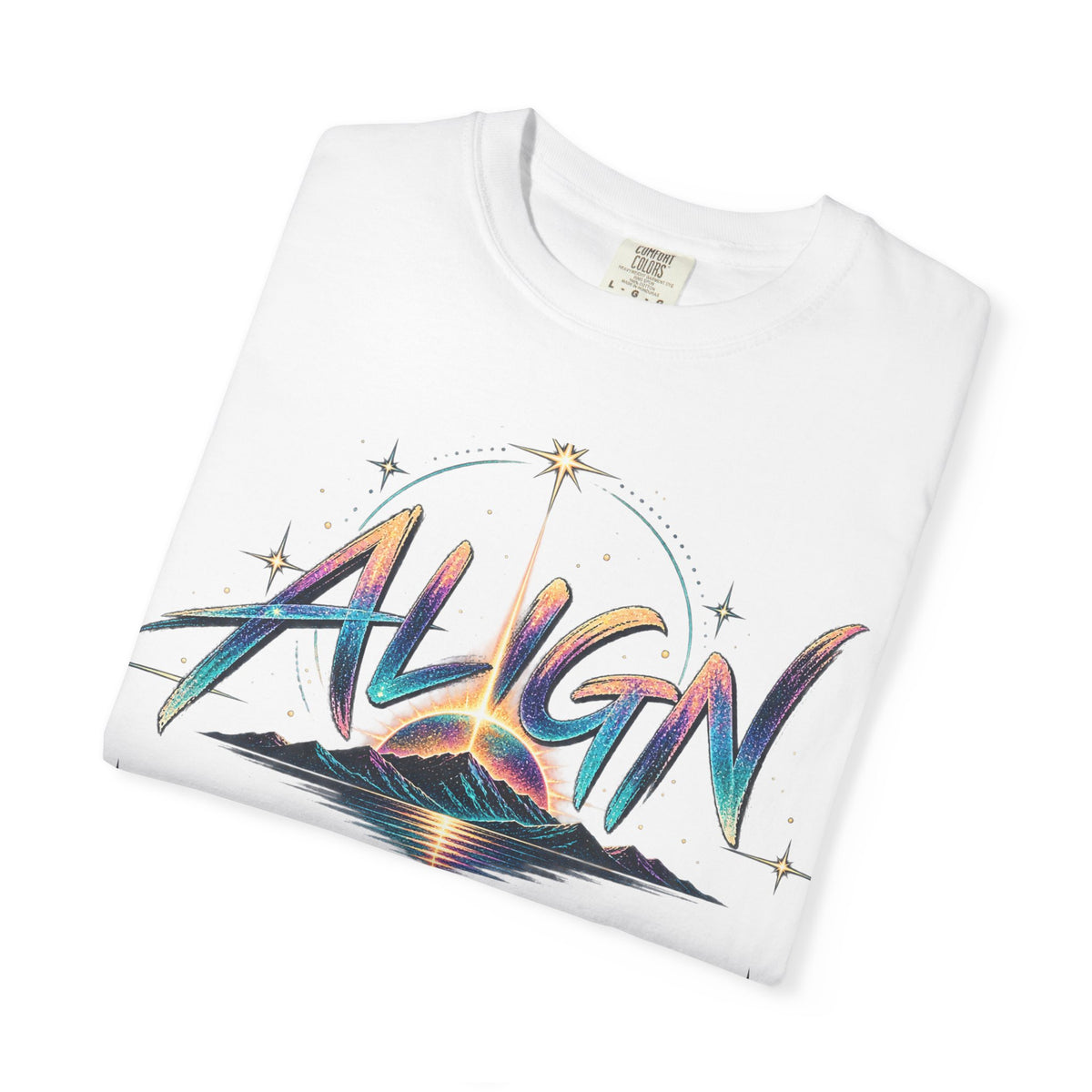 Cosmic Alignment Graphic T-Shirt | Spiritual Galaxy Tee