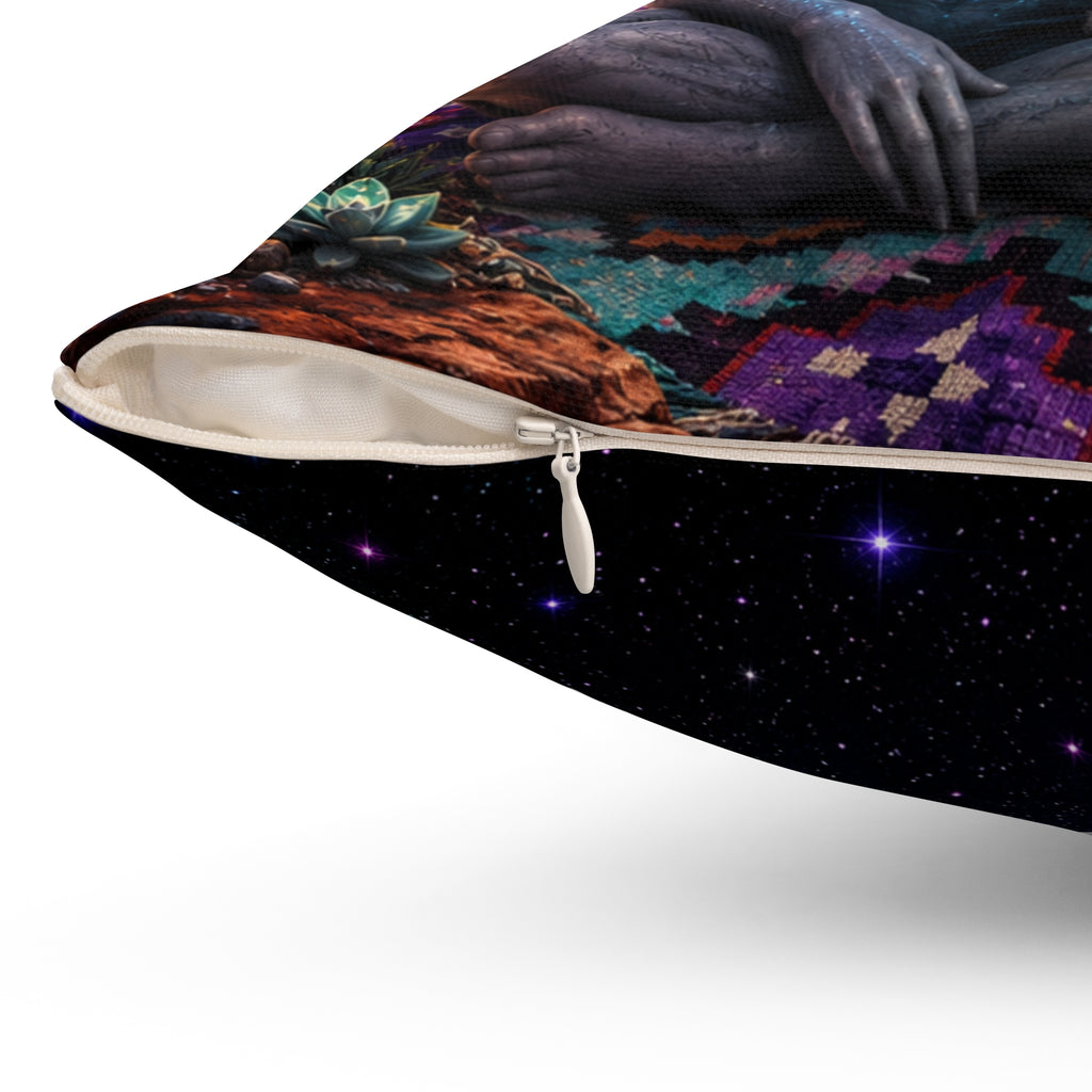 Cosmo & Porcia Under the Stars Cosmic Throw Pillow