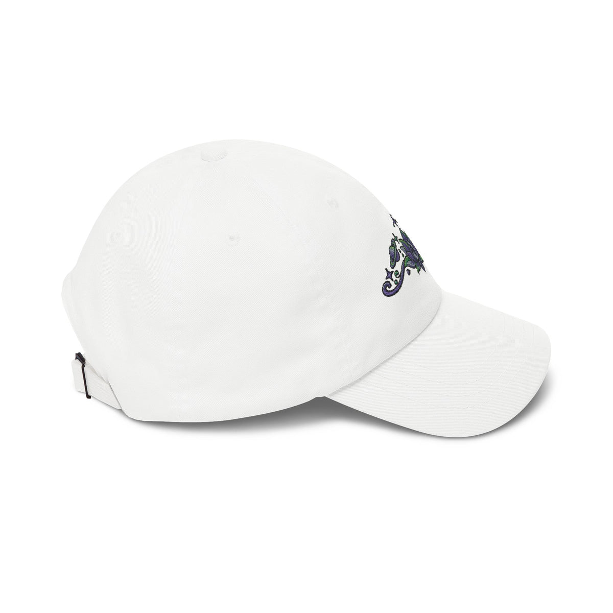 Embroidered Lotus Hat | Cosmic Spiritual Baseball Cap