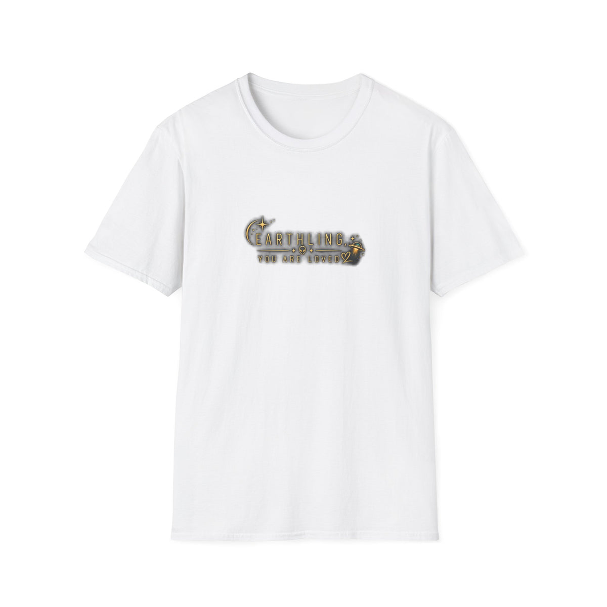 Alien Graphic T-Shirt | Earthling You Are Loved Space Tee