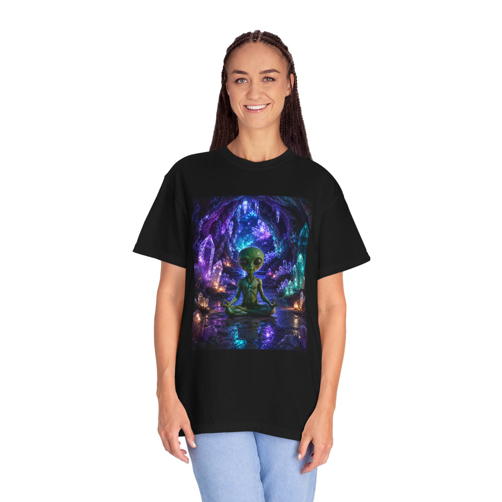 Cosmo Crystal Cave Meditation Tee