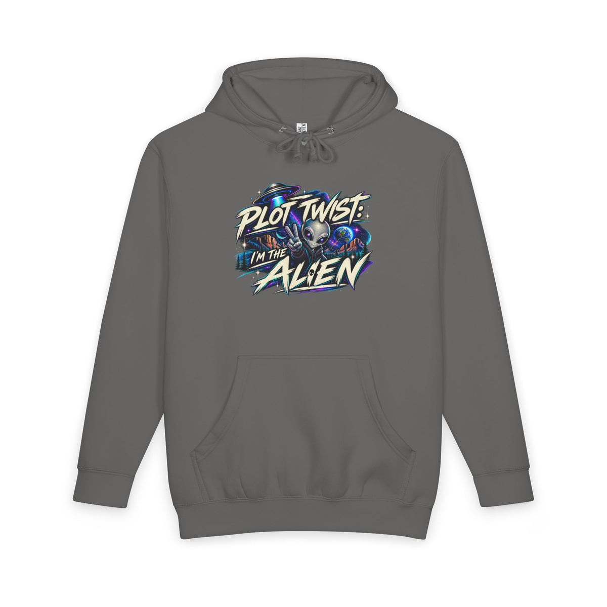 Funny Alien Hoodie | Plot Twist I’m the Alien