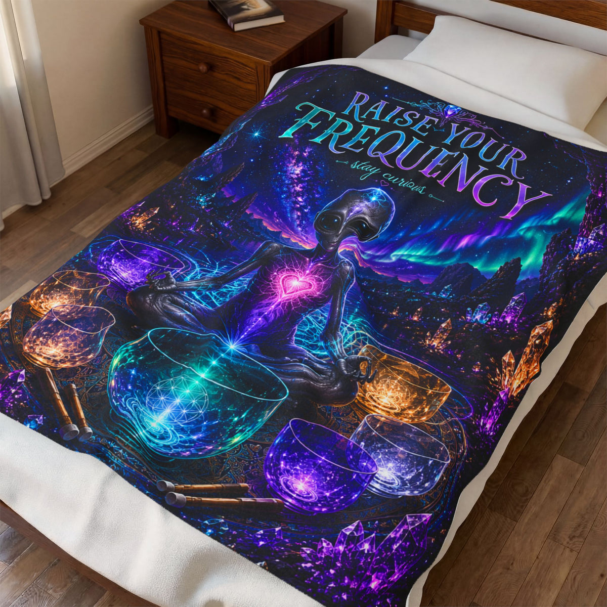 Echo Raise Your Frequency Meditation Blanket