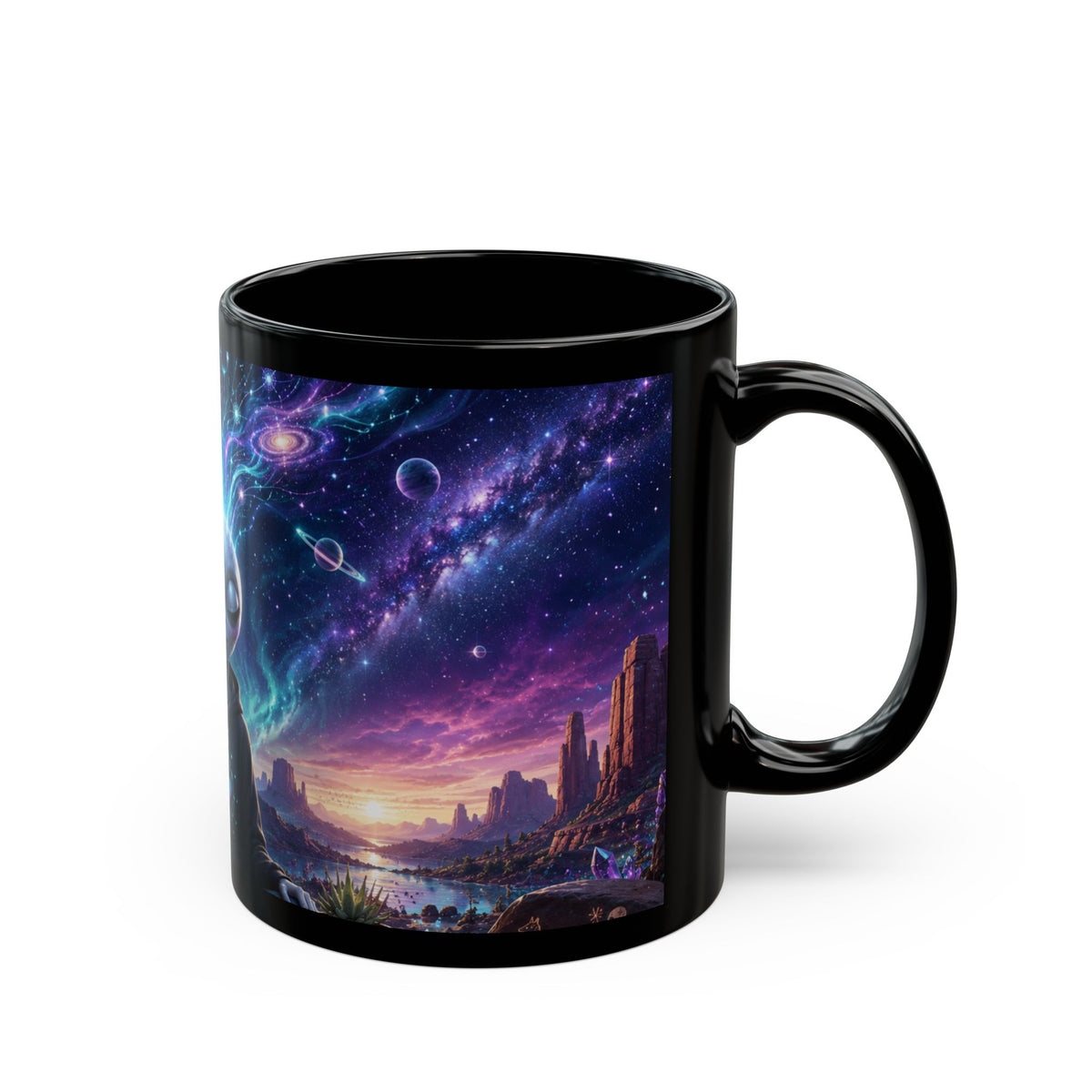 Funny Alien Coffee Mug | Do Not Disturb Receiving Downloads